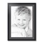 ArtToFrames 22x30" Matted Picture Frame with 18x26" Single Mat Photo Opening Framed in 1.25" Black and 2" Mat (FWM-3926-22x30)